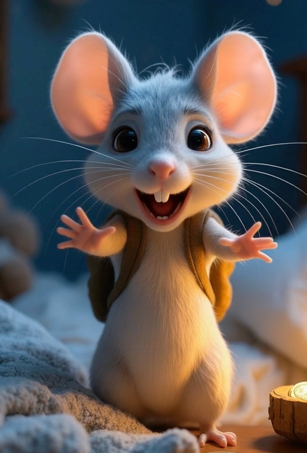 Petite souris dent de lait enfant vidéo personnalisée